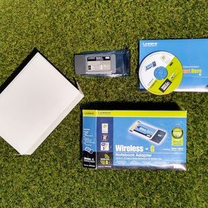 Linksys Wireless-G/B WPC54G Notebook Adapter 2.4 GHz 802.11g Cisco NIB